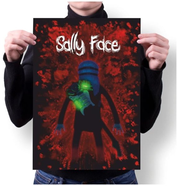 Фейс плакат на стену