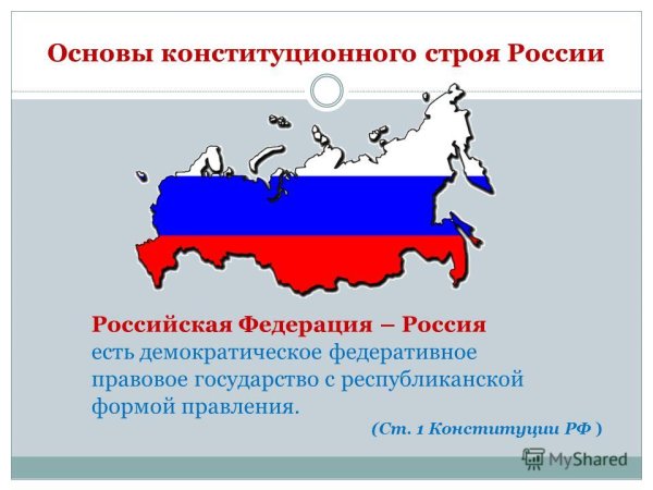 Конституция основы конституционного строя