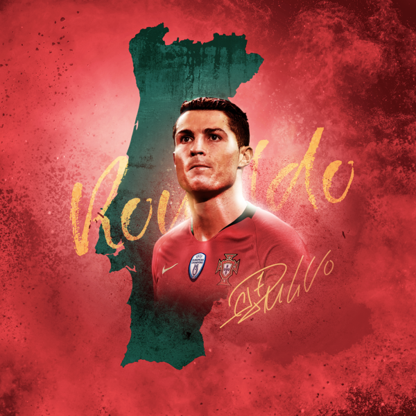 Криштиану Роналду плакат