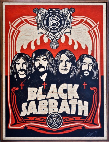 Плакаты рок групп Black Sabbat