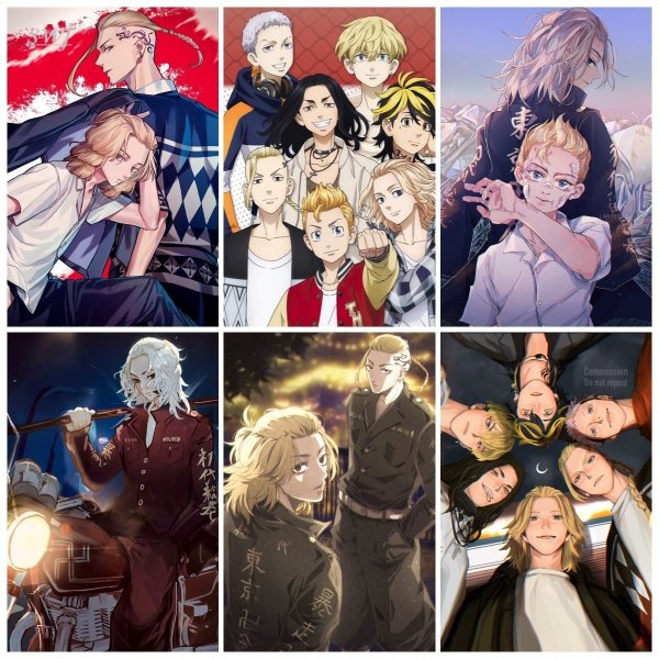 Аниме Токийские Мстители обложка аниме