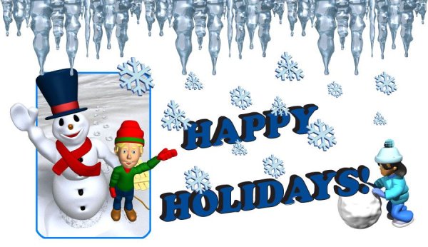 Зимние каникулы на английском языке