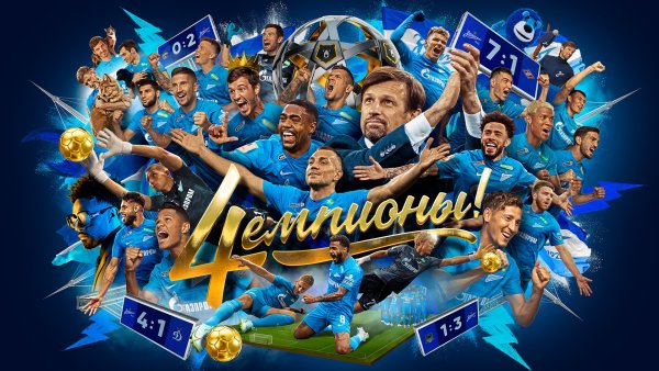 Зенит чемпион России 2021