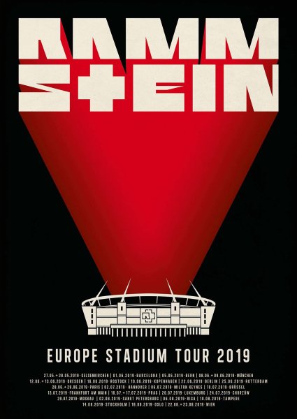 Rammstein плакаты 2019