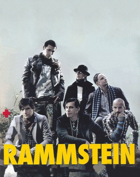 Постер группы рамштайн