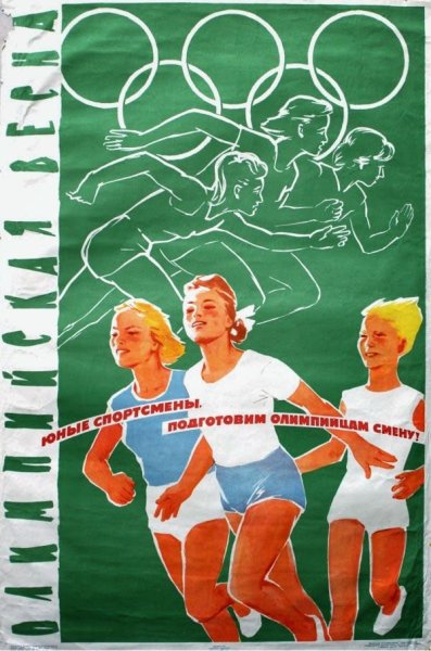 Спортивные плакаты СССР