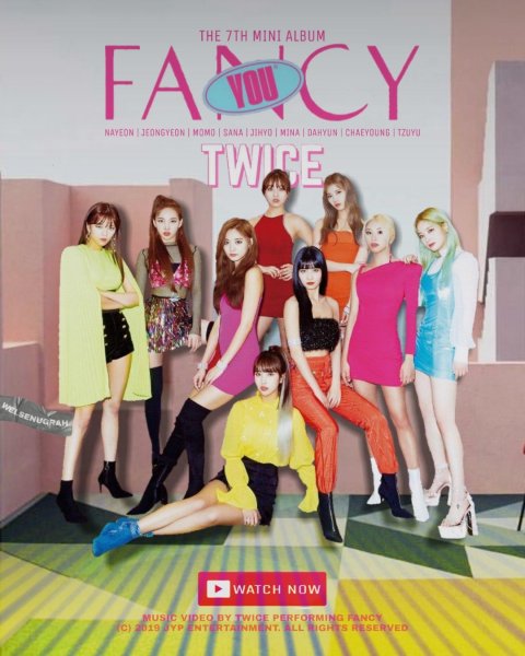 Группа твайс Fancy