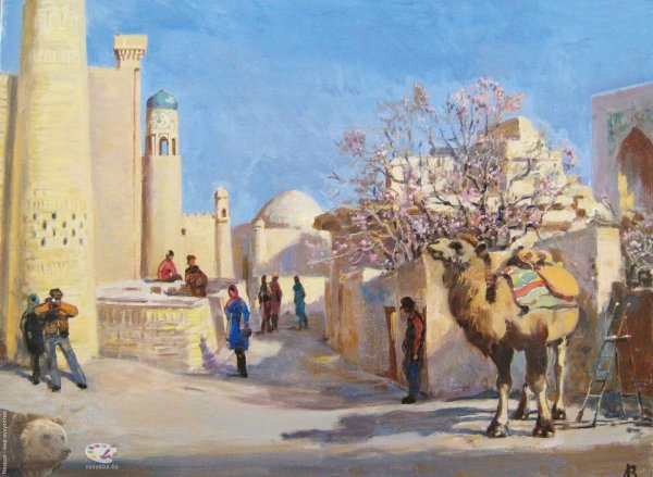 Картина Хива Бухара Самарканд