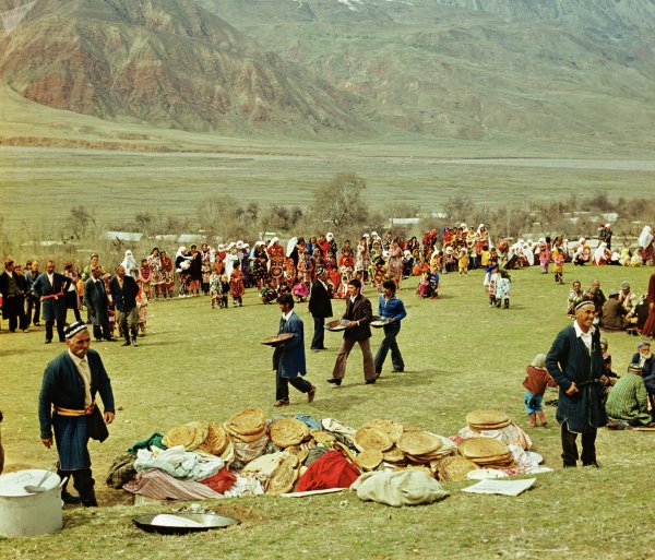 Праздник Навруз в Таджикистане