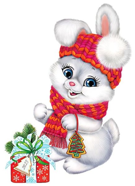 Новогодний зайчик