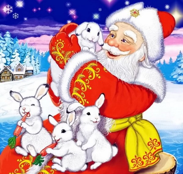 Новогодний заяц