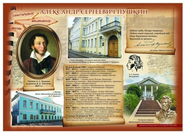 Литературные места России