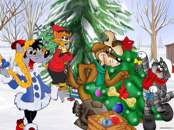 Ну погоди мультфильм новогодний выпуск