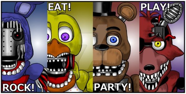 Плакат Олд АНИМАТРОНИКИ