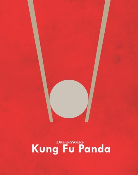 Минималистичные постеры к фильмам