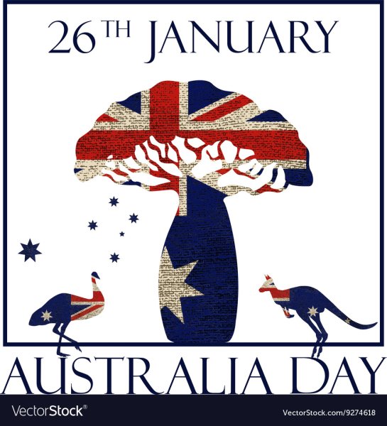 Австралия плакат на английском