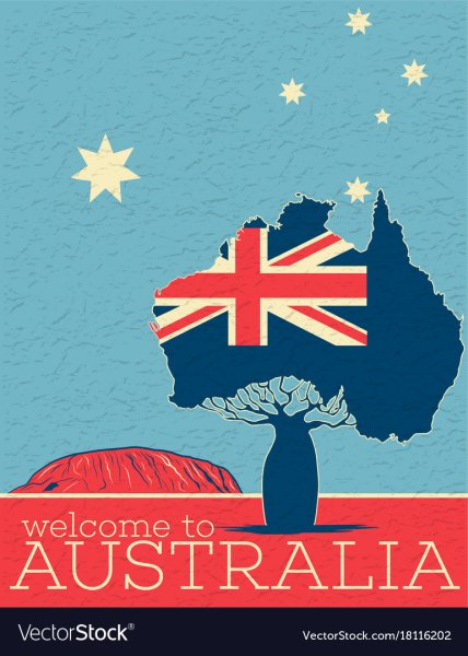 Открытки добро пожаловать в Австралию