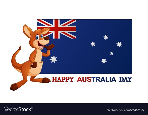 Флаг Австралии раскраска