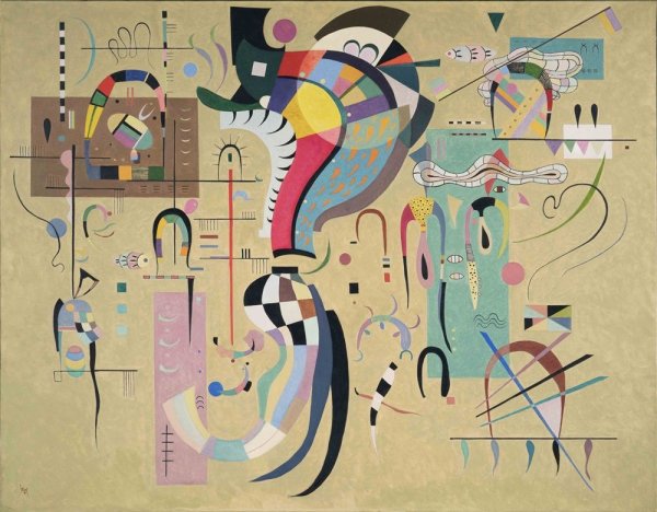 Василий Кандинский Абстрактная композиция