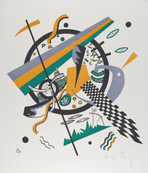 Василий Кандинский работы в стиле абстракционизм