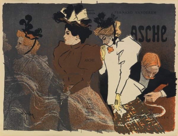 Теофиль Стейнлен, «Пьеро и кот»