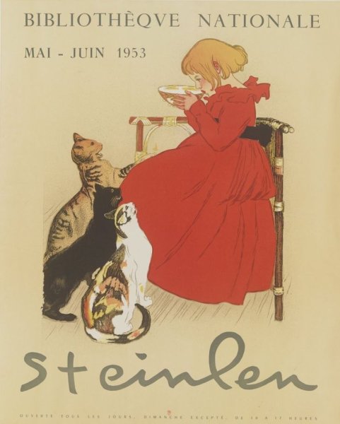 Теофиль-Александр Стейнлен плакаты