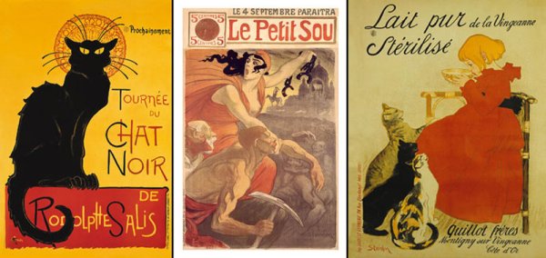 Теофиль Александр Стейнлен афиши