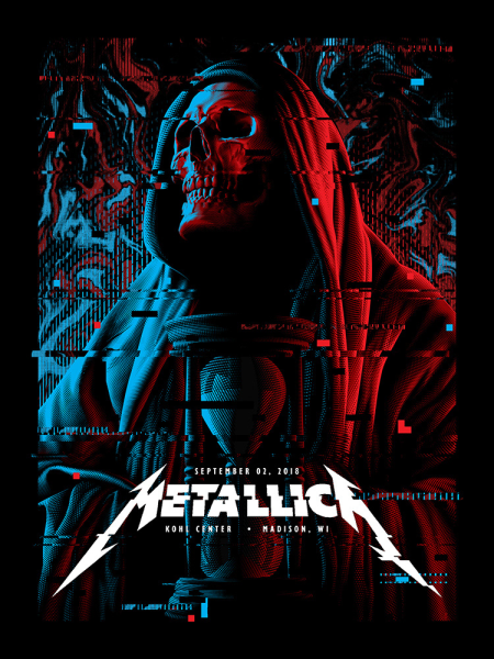 Metallica плакат