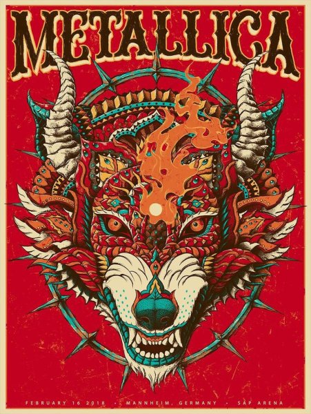 Группа Metallica плакаты