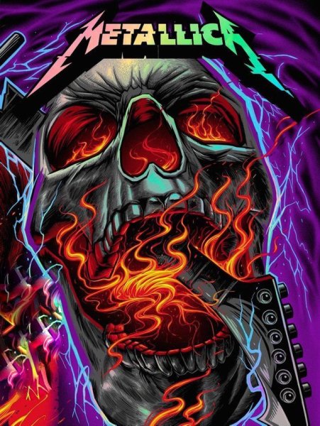 Metallica плакат
