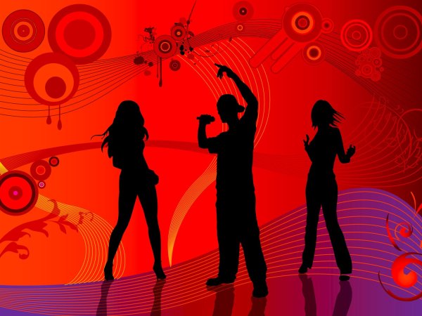 Фон для афиши дискотеки