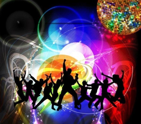 Фон для афиши дискотеки