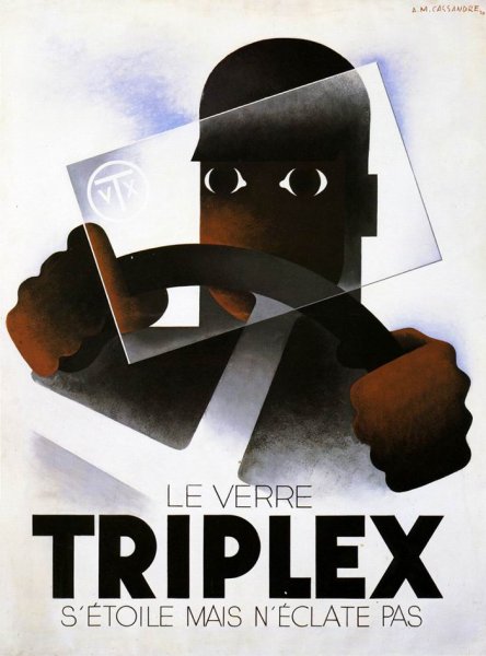 Адольф Мурон Кассандр плакаты