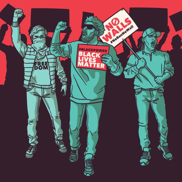 Против расизма арт