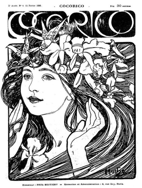 Альфонс Муха реклама