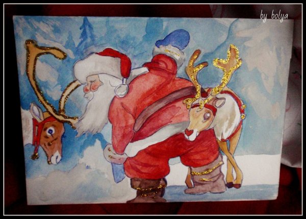 Рисунки к новому году