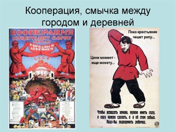 Потребительская кооперация плакат