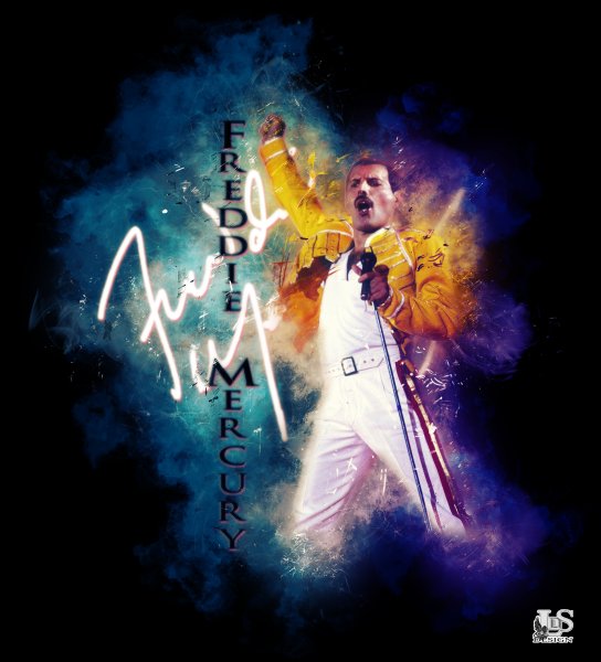 Фредди Меркури Queen Постер