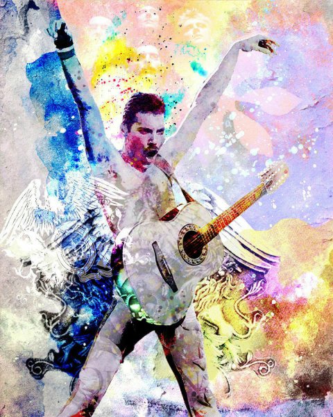 Freddie Mercury Art