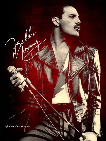 Freddie Mercury by poster