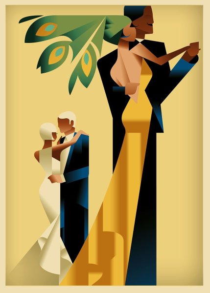 Ар деко плакаты