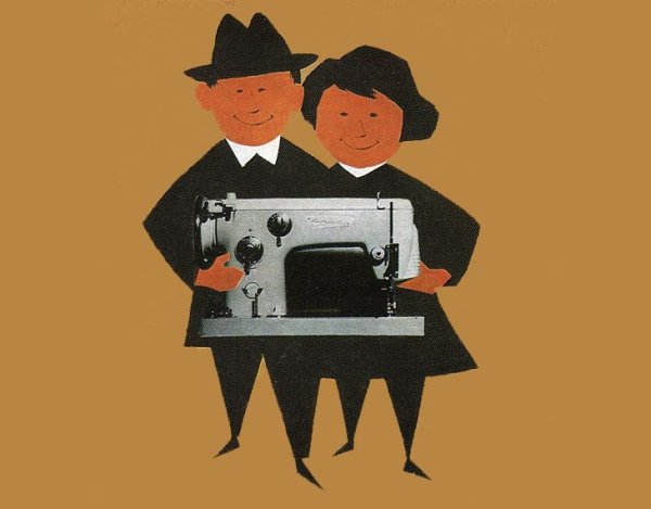 Советские плакаты про швей