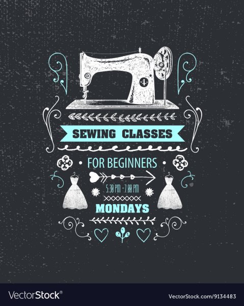 Плакаты для швейной мастерской