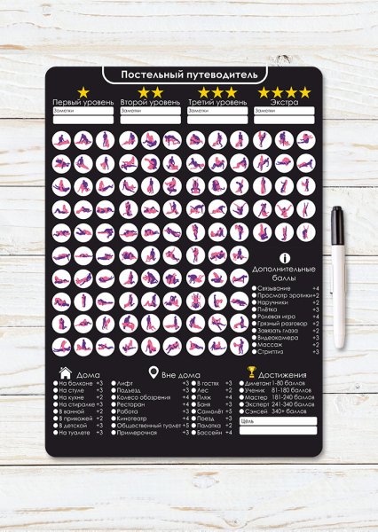 Календарь поз