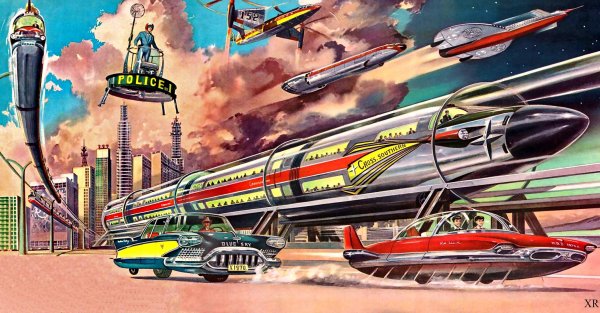 Советский ретрофутуризм техника молодежи