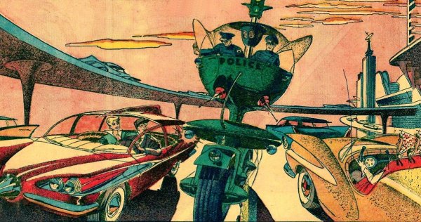 Ретро футуризм СССР люди будущего