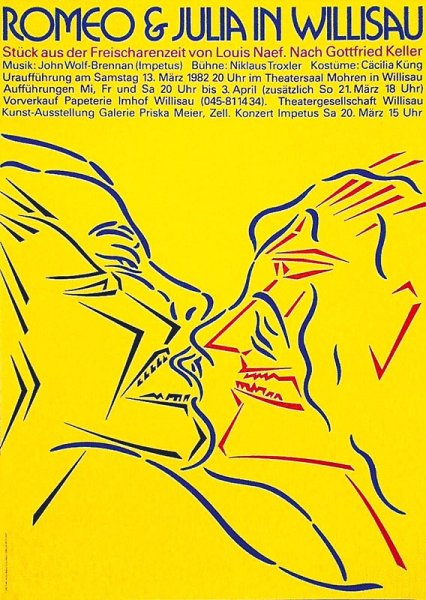 Никлаус Трокслер плакаты к джазовому фестивалю