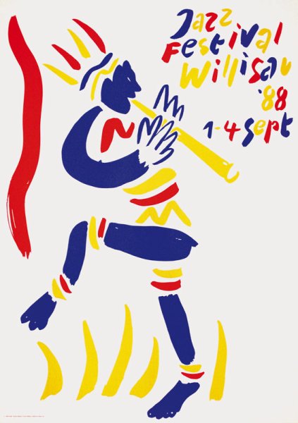 Никлаус Трокслер джазовые плакаты