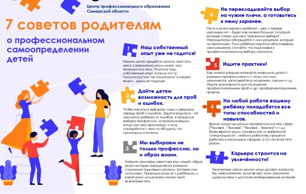 Памятка по профориентации для школьников