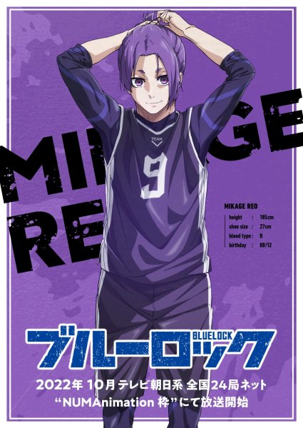Блю лок аниме